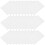 120Pcs White Writable No Iron Fabric Laundry Labels for Clothing 1