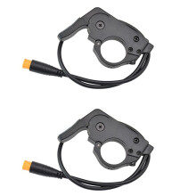 2X Ebike Thumb Throttle Quick Disassembly Fit Left/Right Hand Finger Throttle for 24V/36V/48V Electric Bicycle Accessor