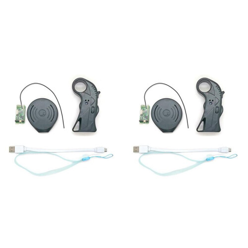 2X 2.4Ghz  Remote Controller Waterproof Wireless Charging for Electric Surfboard and Skateboard Controller