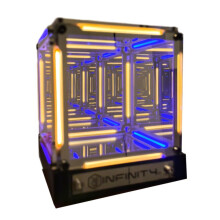 Lampada da Gioco Elettrica, Atmosfera Spaziale Quadridimensionale, Portatile, Ornamento 'Abisso per I Consumatori di Scienza da Tavolo, C