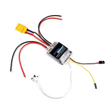 40AX2 Dual Way Bidirectional Brushed Electric Speed Controller Mixed Control ESC 7-25V for RC Tank/Speed Boat XT90
