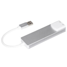 Externt Optiskt USB-Ljudkort Multifunktionsljudkonverterare Adapter för Bärbar Dator Aluminiumljudkort