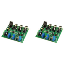 2X Audio Priority Audio Input Voiceover Ducking Circuit Module for Commercial Paging Sound Systems
