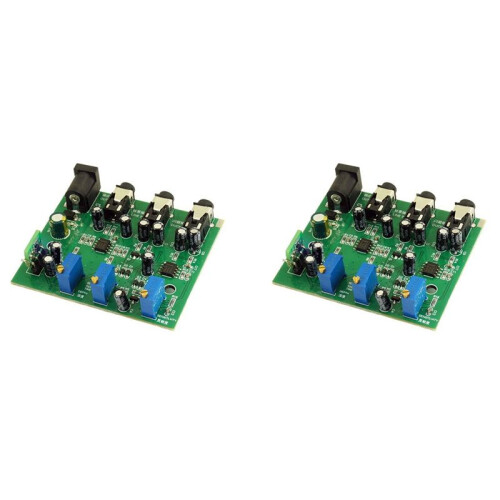 2X Audio Priority Audio Input Voiceover Ducking Circuit Module for Commercial Paging Sound Systems
