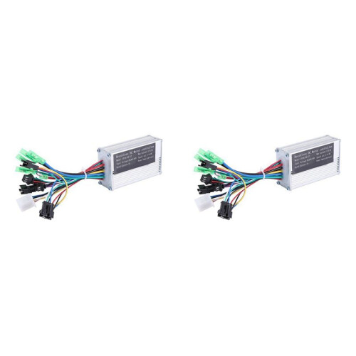 2 Pcs 36V 17A 250W/350W Motor Controller E-Bike Brushless Speed Controller