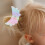 5Stück Niedliche Haaraccessoires Für Kinder Grün Stoff Elastisch 4