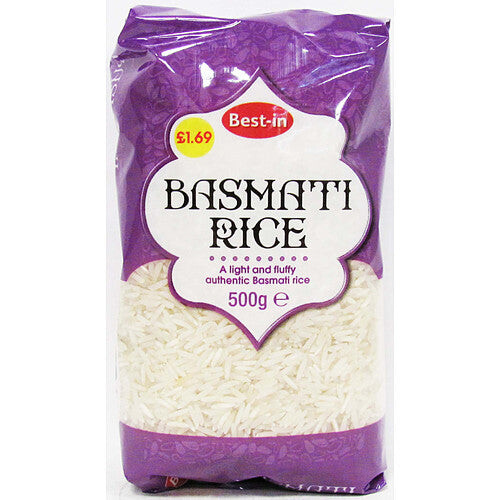 Bestin Basmati Rice 500g (Pack of 8)