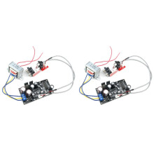 2X Vinil Phono Amplificador Placa Pré-Amplificador JRC2150BBE Vinil Turntable mm MC Fonógrafo Cantando Treble Bass Effect Processo