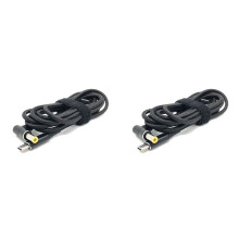 2X USB Typ C PD Laddningskabel Sladd StröMadapter Jack Converter 5,5X2,5Mm för för / Laptop Laddare