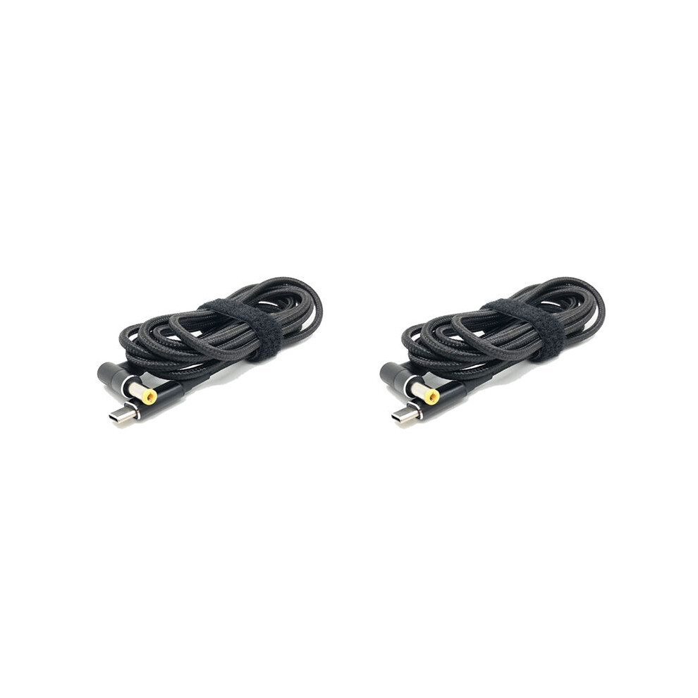 2X Usb Type C Pd Charging Cable Cord Power Adapter Jack Converter 5.5X2.5mm For For / Laptop 6033420666017