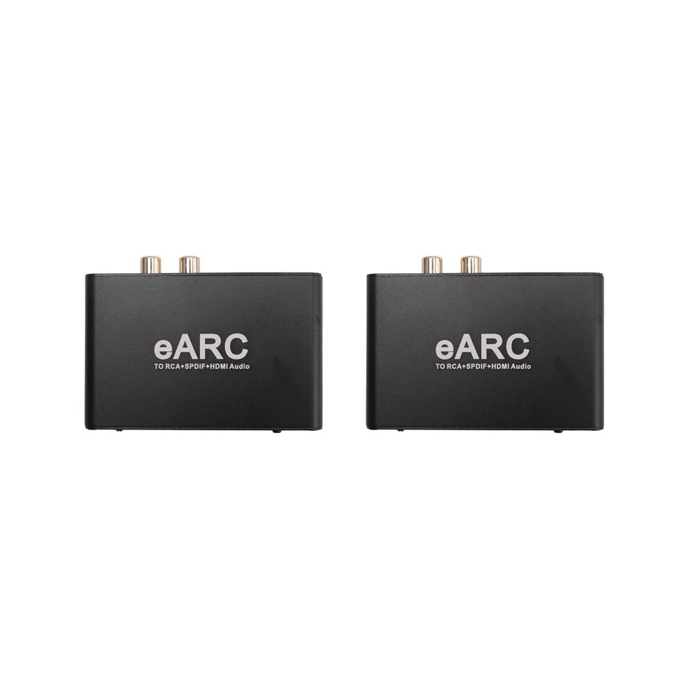 2X -Compatible Earc Arc Audio Extractor 192Khz Converter Earc To Rca Audio Extractor Adapter For Dts Dolby Atoms Ac3 4713630022743