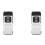 2X 433Mhz Wireless Remote Control 2 Buttons 1000M Transmitter for Light/ Gate /Garage Door/Motor Controller 1