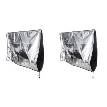 2X Protective Telescope Cover with Fixing Strap, Protect Your Telescope Against Dust, Moisture 47x63in/160x120cm
