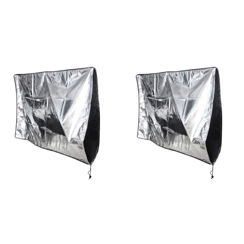 2X Capa Protetora Do Telescópio com Alça de Fixação, Proteja Seu Telescópio Contra Poeira e Umidade 47x63 Polegadas/160x120cm