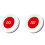 2X Tuya  ZigBee SOS Button Sensor Alarm Elderly Children Alarm Emergency Help  Tuya  Life Remote Control 1