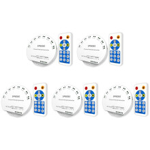 5X SP608E WS2812B Music Controller 8 CH Signal Output WS2811 WS2815 LED Light Strip Built in Mic IOS Android
