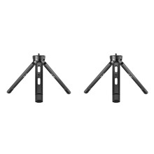 2X Statief Aluminium Desktop Stand Statief met 1/4 Inch Schroef voor Zhiyum Ronin S SC Camera Camcorder Projector