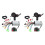 2X 48V 500W Controller MR-100 LCD Display Meter Dashboard+ Button for  M4 Electric Scooter 1