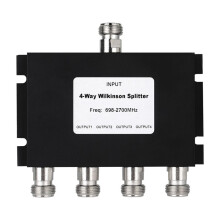 Divisor de Potencia de Microbanda de 4 Vías, 698-2700 MHz, GSM 4G LTE, W-CDMA, FDD, Repetidor de Señal Móvil, Antena.