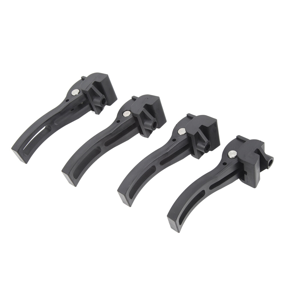 Ford Ute Tonneau Cover 4Pcs Trifold Hard Soft Folding Clamp Replacement 8401393696160