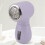 Lint Remover 1200mAh 14x7cm Purple USB Defuzzer 14