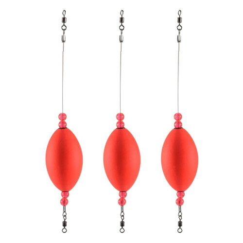 3Pack Fishing Bobbers Popping Cork Float para Redfish Truta Salpicada de Ovelha Solha de áGua Doce e Salgada 1