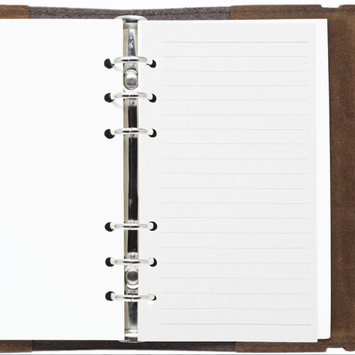 45Feuilles Ligné A6 6-Trous Recharges Pour -Notes 2