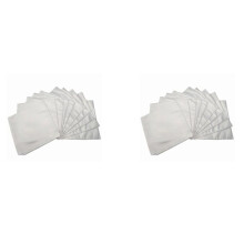 40X40 White Plain Sublimation Blanks Pillow Case Cushion Cover Pillowcase for Heat Transfer Press As DIY Gift 20Pcs