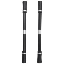 2PCS Finger Pen Mod Gaming Pens Flying Pen with Weighted Finger Rotating Pen (Black)