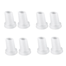 8pcs Bite Valve Replacement Parts for  Water Bottle Suction Nozzle Silicone Cup Mouth the Independent Packaging