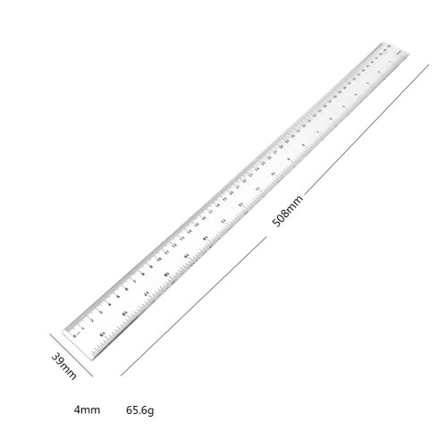 6Stk Werbe Lineal Verstärkt Schul Lineal 1