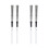 4Stk Weißer Draht Drum Stick Brush Mit Holzgriff Für Percussion 3