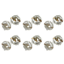 12PCS Rear Tail Light Lamp Bulb Socket Holder 2PCS for X5 E53 E70 F15 F85 1