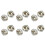 12PCS Rear Tail Light Lamp Bulb Socket Holder 2PCS for  X5 E53 E70 F15 F85 1 1