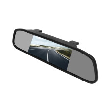 5 Inch TFT LCD HD800X480 Scherm Automonitor Spiegel Achteruitrijparkeermonitor met 2 Video-Ingangen