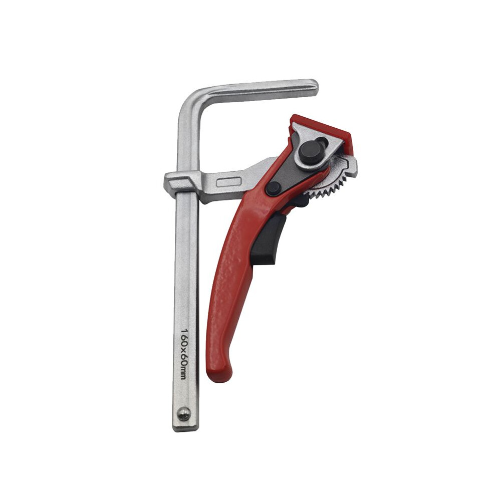 Ratchet Table Clamp Quick Release Bar Clamp Steel Clamping F Track Clip For Hole Table And Guide Rail System 4711127609071