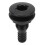 Boat Water Drain Scupper ABS 3/4in Black Through Hull Connector Hose Coupling Drain Outlet Replacement Hardware 1