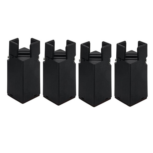 Elevadores de MóVeis com BraçAdeira de Parafuso AjustáVel, Elevadores de Mesa, Elevadores de Cadeira, Elevadores de Cama de 4 Polegadas, Ajuste