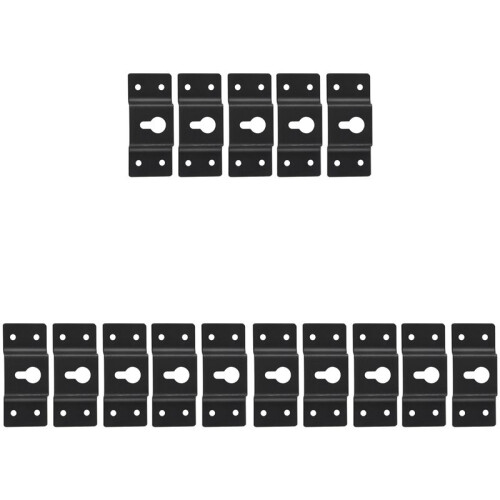 15PCS DIY Speaker Wall Mount Ferro Hanger Hook Piastra