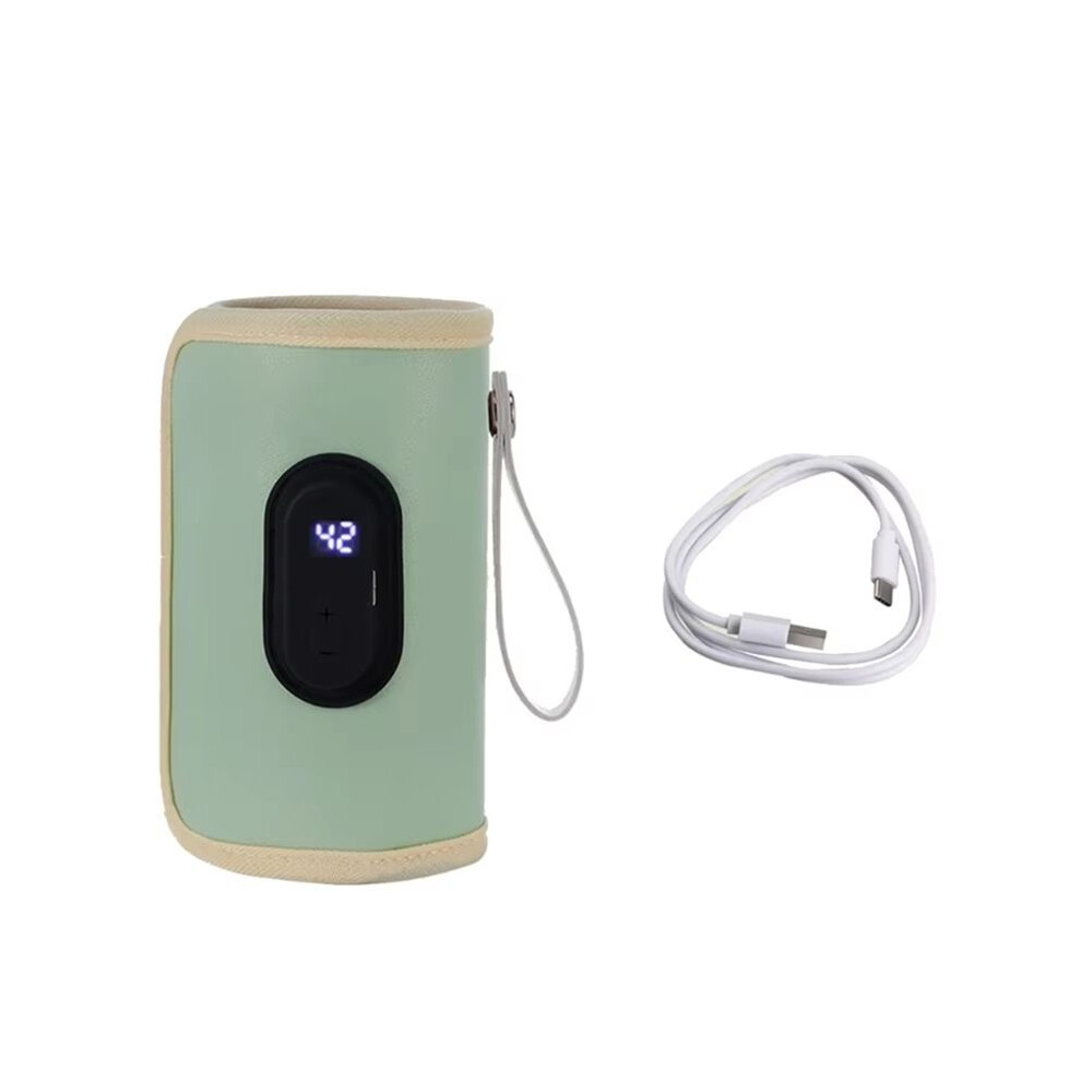 Portable Baby Bottle Warmer, Usb Milk Heater For Car And Outdoor Travel, Essential Child Care Accessory B Tauoh