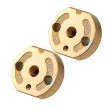 2X Crude Oil Injector Orifice Control Valve Plate 295040-6120 for Injector 1KD,2KD 23670-30050,23670-30280,23670-0L050