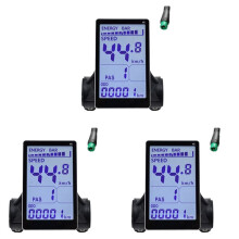 3X M5 Elektrische Fiets LCD Display Meter 24V 36V 48V 60V E Scooter LCD Panel Scherm voor Berg Elektrische Fiets (5PIN)