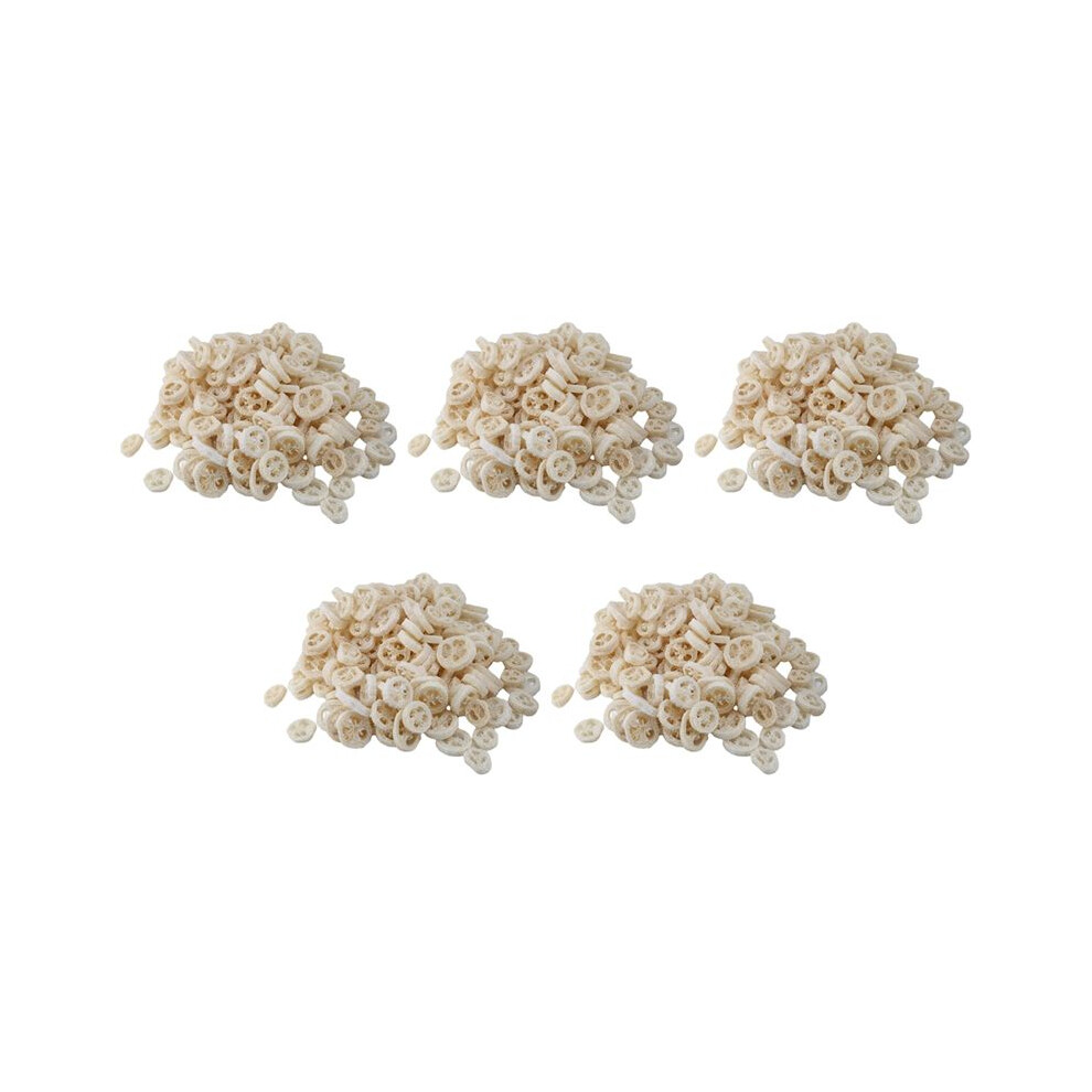 1000 Pieces of 4-6 cm Diameter Loofah Slices DIY Custom Soap Tools, Cleaning Supplies, Sponge Washer