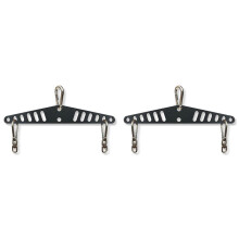2X Multi-Grip LAT Pull Down Bar for Home Gym Fitness Spreader Plate LAT Pulldown Attachments System Cable Machine Handle