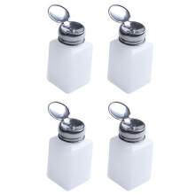 4X 200 Ml Kapacitet Flytande Olja Alkohol Dispenser Klar Flaskbehållare