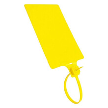 ScelléS en Plastique ÉTiquettes D'ExpéDition Utilisation Logistique  Sign Tie Label Tie, 255 mm de Longueur Totale, Paquet de 100 PièCes