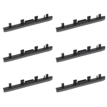 6X Rodo Reto Resistente a ÓLeo, Lâminas de Rodo de Borracha para Limpador BR 30/4C