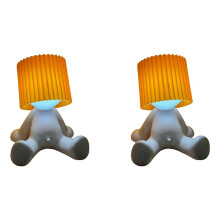 2X Lampada da Uomo Timido, Lampada da Notte Modest Mike Naughty, Lampada da Notte Shy Boy, Regali per Adulti, Lampada da Scrivania per Ragazzi
