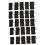 HAWEEL 25-Pack Nylon Mesh Drawstring Storage Pouch Bag - 3.5 X 7.3 Inch Multi Purpose Outdoor Activity Pouch(Black) 1