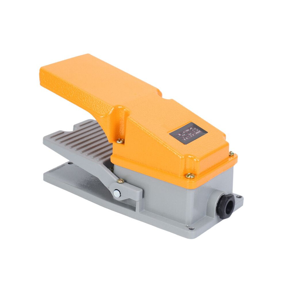 Lt4 Foot Aluminium Case Treadle Pedal For Machine Tool Control Silver Contact 6033669434613